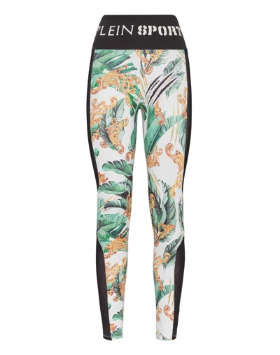 Plein Sport Jogging Leggings In Multi