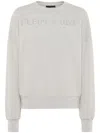Plein Sport Jogging Sweatshirt In Grey