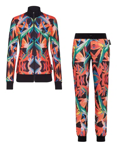 Plein Sport Jogging Tracksuit: Top/trousers In Multi