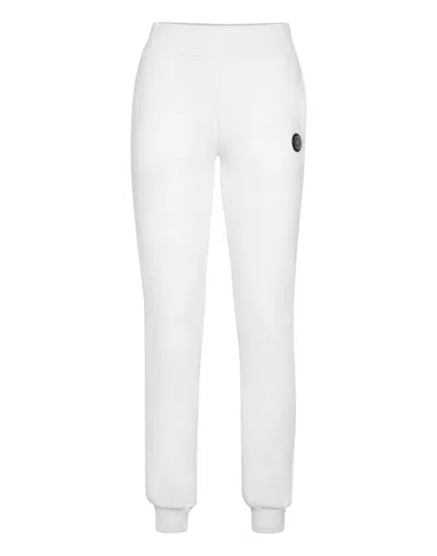 Plein Sport Jogging Trousers In White