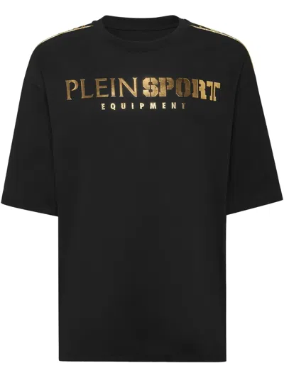 Plein Sport Laminiertes T-shirt In Multi