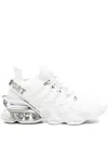 Plein Sport Logo-detail Platform Low-top Sneakers In White