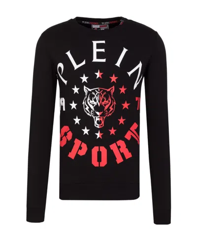 Plein Sport Logo Details Sweater In Black