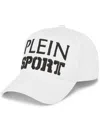 Plein Sport Logo-embroidered Baseball Cap In White