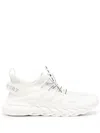 Plein Sport Logo Lace-up Sneakers In White