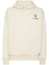 Plein Sport Logo-print Hoodie In 灰色