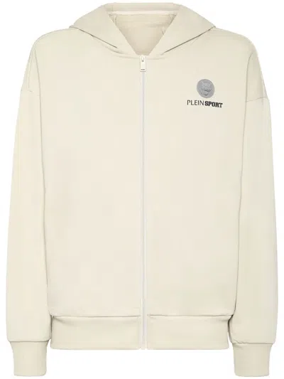 PLEIN SPORT LOGO-PRINT HOODIE
