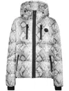 Plein Sport Logo-print Puffer Jacket In Grey
