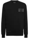Plein Sport Logo Print Sweatshirt In Black