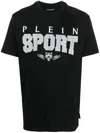 Plein Sport Logo-print T-shirt In Black