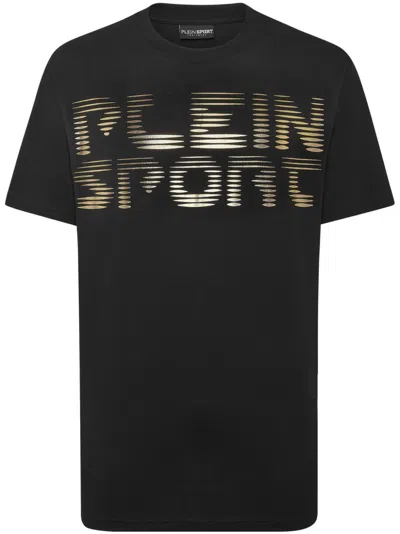 Plein Sport Logo-print T-shirt In Black