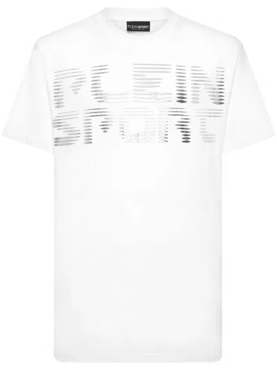 Plein Sport Logo-print T-shirt In White
