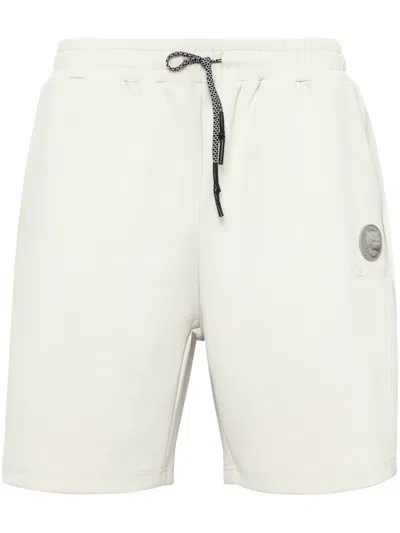 Plein Sport Logo-print Track Shorts In White
