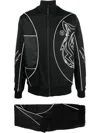 Plein Sport Logo-print Track Suit In Black