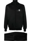 Plein Sport Logo-print Track Suit In Black