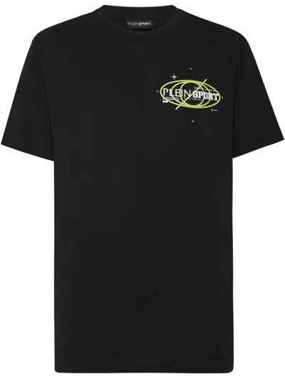 Plein Sport Logo T-shirt In Black