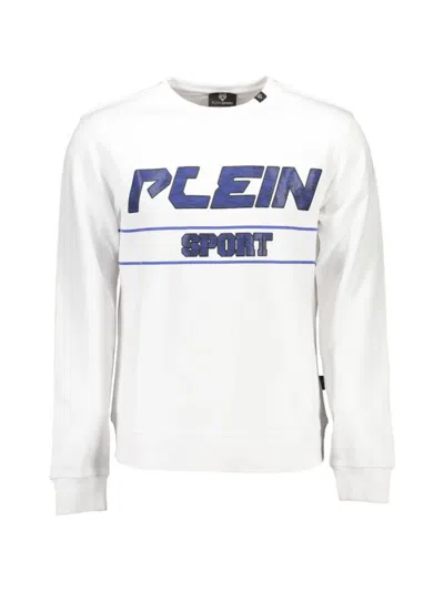 Plein Sport Logo-print Sweatshirt In White