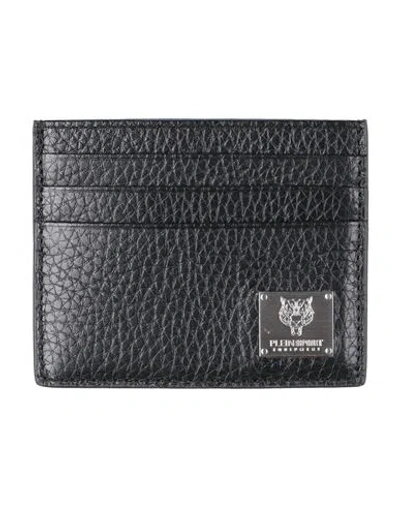 Plein Sport Man Cardholder Black Size - Cow Leather