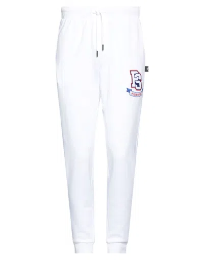 Plein Sport Pants In White