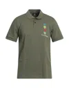 Plein Sport Polo Shirts In Green