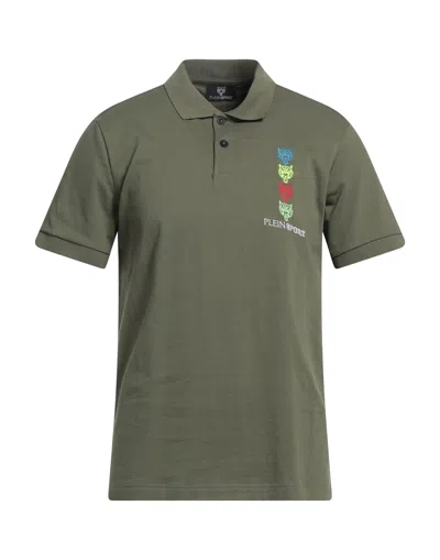 Plein Sport Polo Shirts In Green