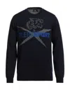 Plein Sport Sweaters In Blue