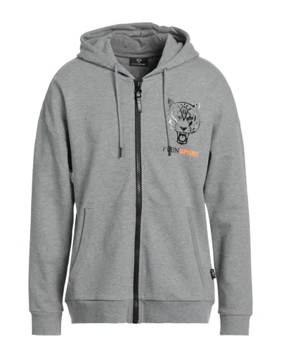Plein Sport Sweatshirts In Grey