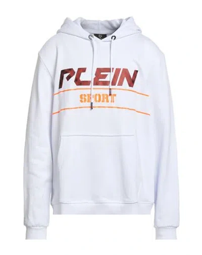 Plein Sport Man Sweatshirt White Size Xxl Cotton