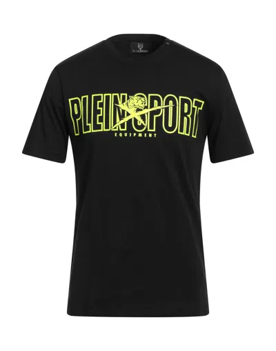 Plein Sport T-shirts In Black