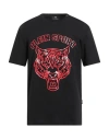 Plein Sport Man T-shirt Black Size Xxl Cotton
