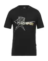Plein Sport T-shirts In Black