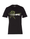 Plein Sport Man T-shirt Black Size Xxl Cotton In Black