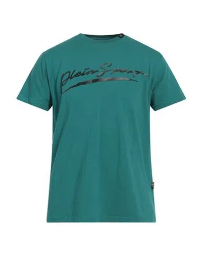 Plein Sport T-shirts In Green