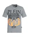 Plein Sport T-shirts In Grey