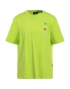 Plein Sport Man T-shirt Acid Green Size Xxl Cotton