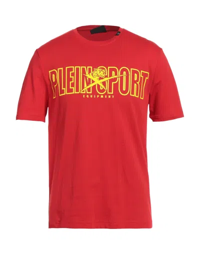 Plein Sport T-shirts In Red