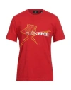 Plein Sport Man T-shirt Red Size Xxl Cotton In Red