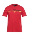 Plein Sport Man T-shirt Red Size Xxl Cotton In Red