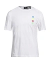 Plein Sport Man T-shirt White Size Xxl Cotton