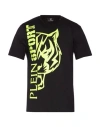 Plein Sport Man T-shirt Yellow Size Xxl Cotton