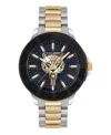 Plein Sport City Rush Bracelet Watch In Two Tone