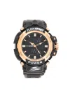 Plein Sport Men's Combat Stainless Steel & Silicone Digital & Analog Watch/50mm In Black
