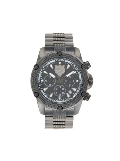 Plein Sport Men's Hurricane Stainless Steel Bracelet Watch/44mm In Black