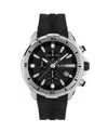 Plein Sport Chronograph Watch With Black Enamel Dial In Black