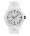 Plein Sport New Fearless Silicone Watch In White