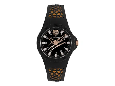 Pre-owned Plein Sport Men's  Thunderstorm Psbba0123 Watch In Stainless Steel In Silver
