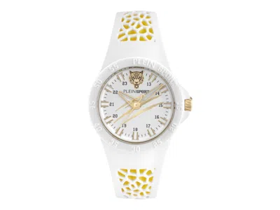 Pre-owned Plein Sport Men's  Thunderstorm Psbba0323 Watch In Stainless Steel In Silver