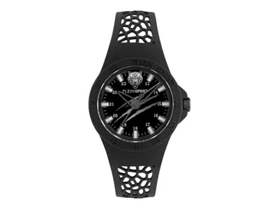 Pre-owned Plein Sport Men's  Thunderstorm Psbba0423 Watch In Stainless Steel In Silver