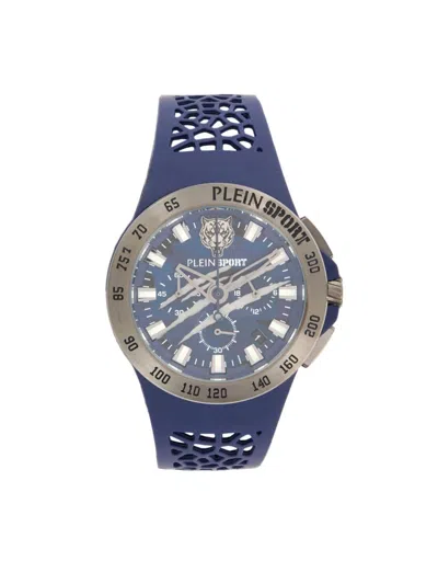 Plein Sport Men's Thunderstorm Chrono Ip Gunmetal Stainless Steel Strap Watch/43mm