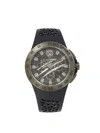 Plein Sport Men's Thunderstorm Gunmetal Tone Stainless Steel & Silicone-strap Chronograph Watch/43mm In Gunmetal